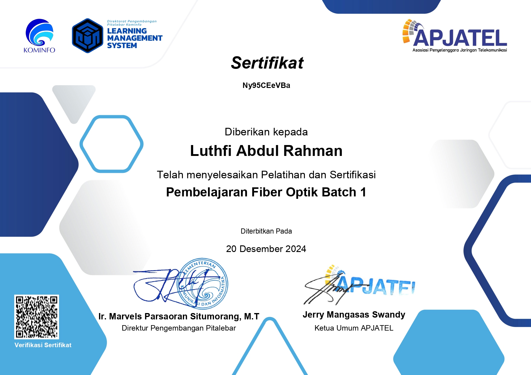 Sertifikat 16