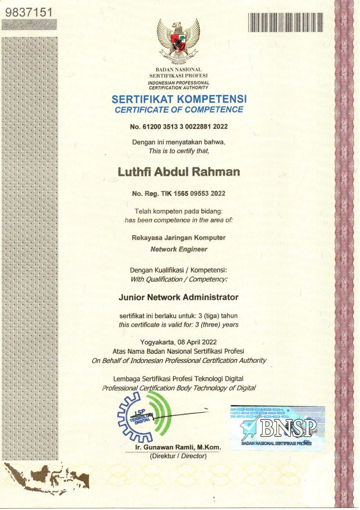 Sertifikat 7